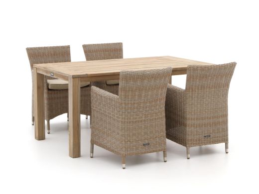 Intenso Borno/ROUGH-S 160cm dining tuinset 5-delig