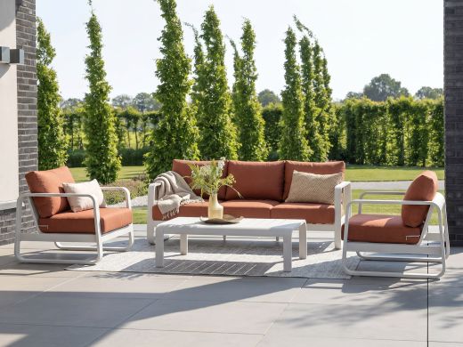Forza Liri stoel-bank loungeset 4-delig