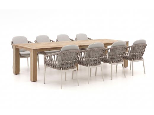 Bellagio Cupello/ROUGH-X 320cm dining tuinset 9-delig