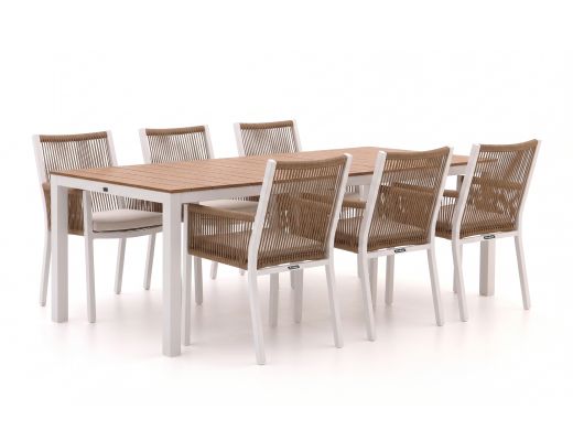 Manifesto Rivola/Fidenza 220cm dining tuinset 7-delig