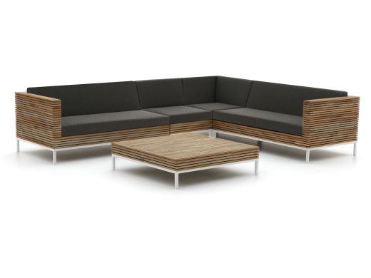 ROUGH-D hoek loungeset 5-delig