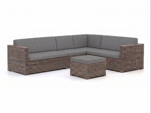 ROUGH-C hoek loungeset 5-delig 6-zits