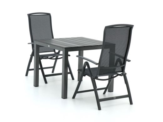 R&S Design Capri/Fidenza 90cm dining tuinset 3-delig verstelbaar