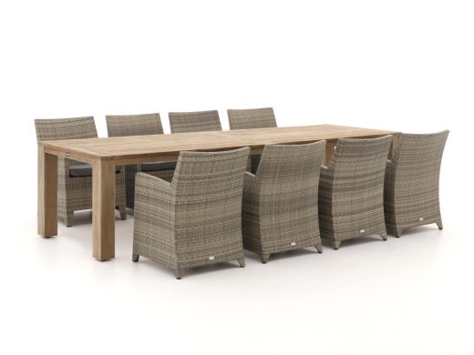 Forza Barolo/ROUGH-X 320cm dining tuinset 9-delig