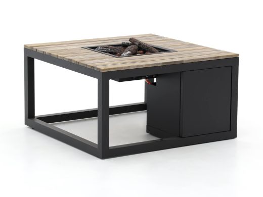 Cosiraw lounge vuurtafel 100x100x55cm