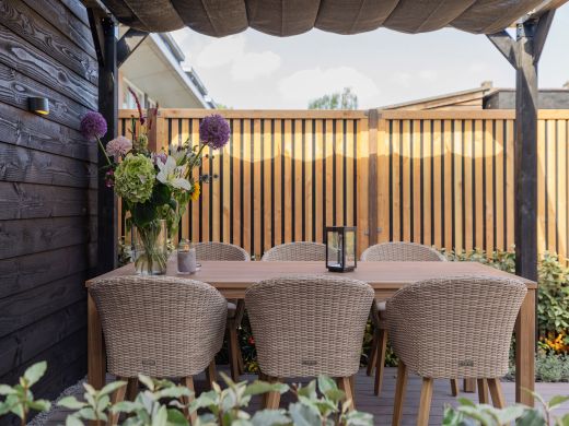 Intenso Tropea/ROUGH-S 220cm dining tuinset 7-delig