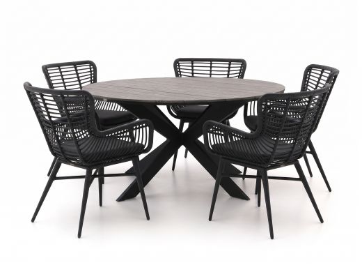Intenso Asti/Fidenza ø149cm dining tuinset 6-delig