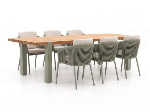 Hartman Sevilla/Almeria 280cm dining tuinset 7-delig