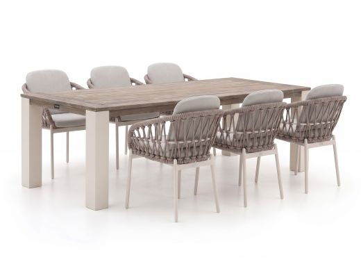 Bellagio Cupello/ROUGH-X 240cm dining tuinset 7-delig