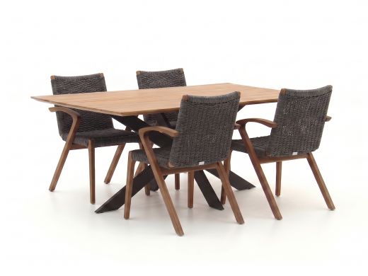 Bellagio Tredozio/Furato 180cm dining tuinset 5-delig