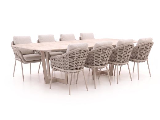 SUNS Casto/Palermo 280cm dining tuinset 9-delig