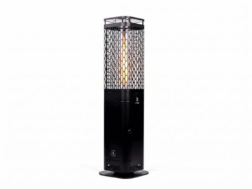 Monti HeatLine Blaze pellet terrasverwarmer 26x26x95cm - Black