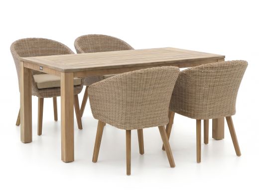 Intenso Tropea/ROUGH-X 180cm dining tuinset 5-delig