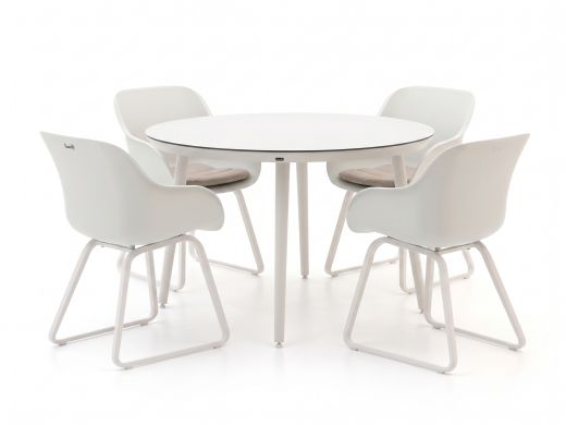 Hartman Le Soleil Element/Sophie Studio ø128cm dining tuinset 5-delig