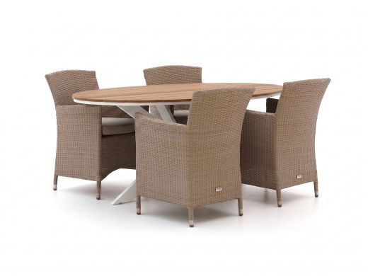 Forza Cecita/Fidenza ovaal 180cm dining tuinset 5-delig
