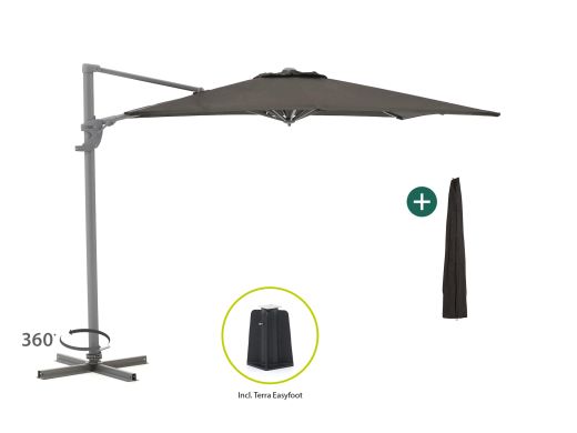 Shadowline Francisco zweefparasol 260x260cm