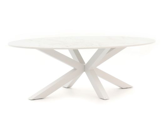 Bellagio Induno Ellips dining tuintafel 200x110cm