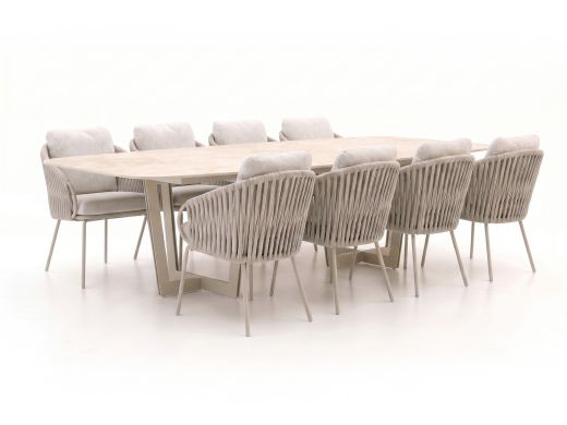SUNS Dolce/Palermo 280cm dining tuinset 9-delig