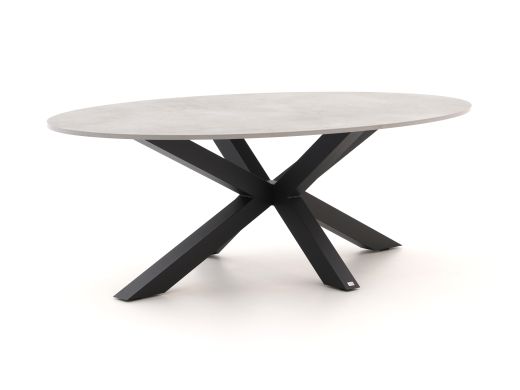 Bellagio Induno Ellips dining tuintafel 240x120cm