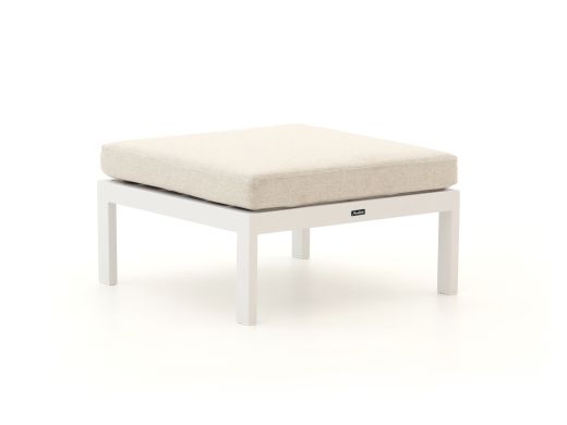 Manifesto Alzano lounge voetenbank 78x78cm - White (incl. kussen)