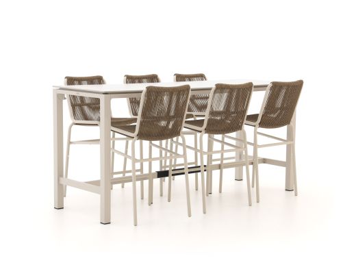 Bellagio Caronia/Trecenta 225cm barset 7-delig stapelbaar