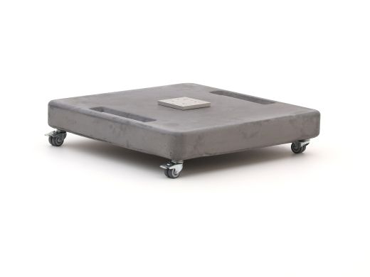 Parasolvoet verrijdbaar 160kg beton t.b.v.  Shadowline Miami/Austin/Fransisco