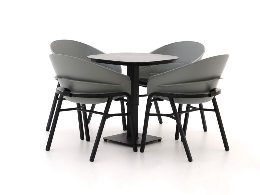 Hartman Tubb dining tuinset 70cm 5-delig verstelbaar