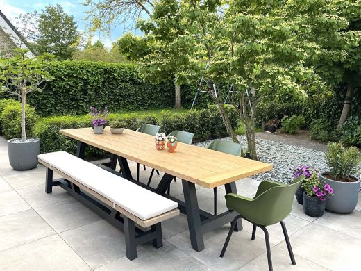 Hartman Sophie Element dining tuinstoel - Groen - Kunststof