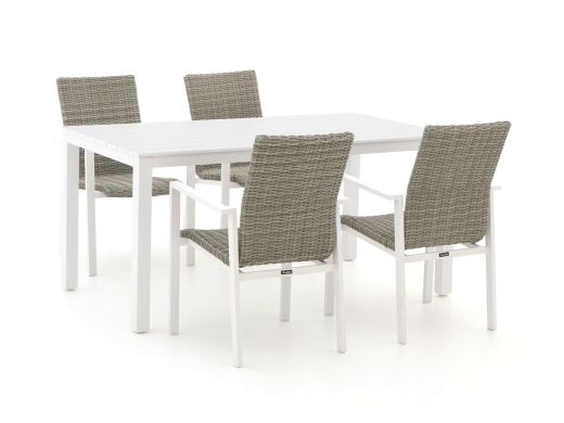 Manifesto Villongo/Menzano 160cm dining tuinset 5-delig stapelbaar