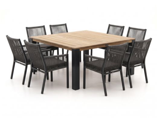 Manifesto Rivola/ROUGH-X 170cm dining tuinset 9-delig