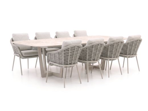 SUNS Casto/Palermo 280cm dining tuinset 9-delig