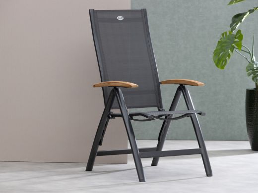 Hartman Troy standenstoel - Grijs - Antraciet - Textileen