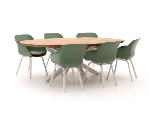 Hartman Le Soleil Element/Stephanie 240cm dining tuinset 7-delig