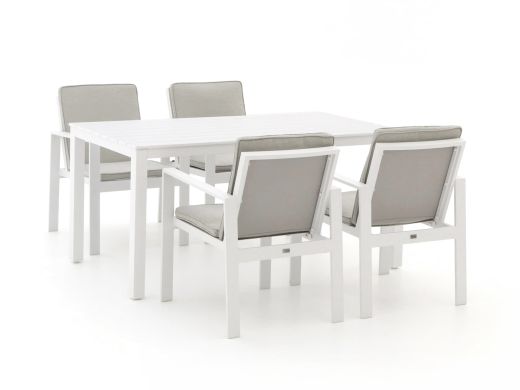 Bellagio Vezzano/Menzano 160cm dining tuinset 5-delig