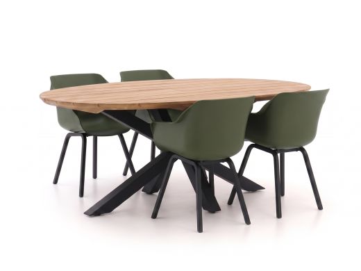 Hartman Sophie Element/Stephanie 200cm dining tuinset 5-delig