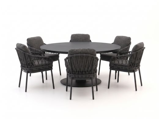 Tierra Outdoor Natal/La Fonte ø150cm dining tuinset 7-delig