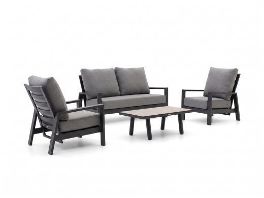 Tierra Outdoor Musone stoel-bank loungeset 4-delig 4-zits verstelbaar