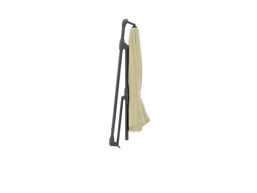 Glatz Sunwing Casa zweefparasol ø 330cm - Ecru (150) (incl. Terra Easyfoot) (incl.hoes)