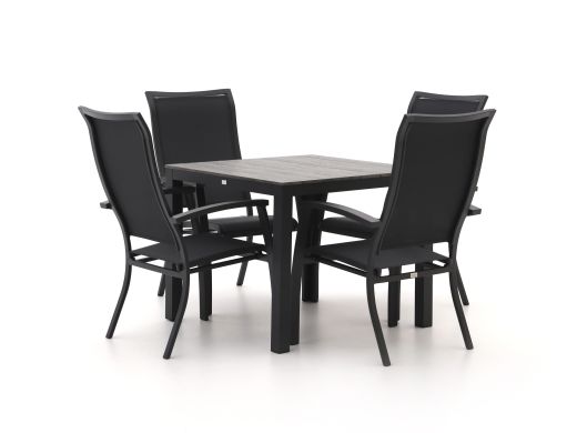 Bellagio Lugo/Fidenza 90cm dining tuinset 5-delig stapelbaar