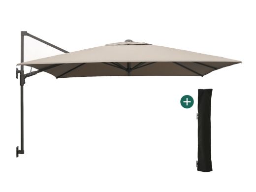 Shadowline muurparasol 250x250cm