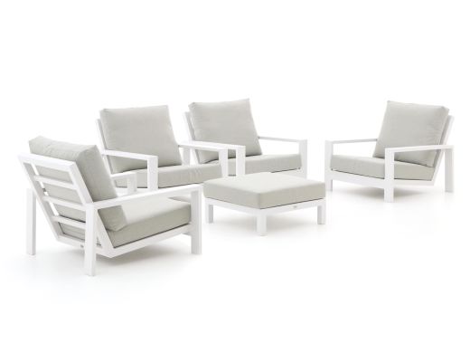 Bellagio Vezzano stoel loungeset 5-delig