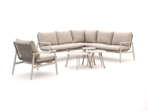 Bellagio Pizzoli/Bovezzo hoek loungeset 7-delig