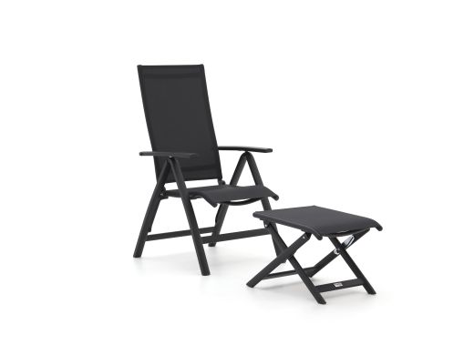 Bellagio Avenza standenstoel met Bova voetenbank