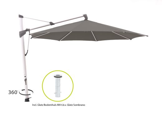 Glatz Sombrano S+ zweefparasol ø 350cm