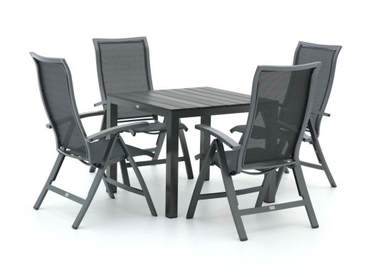 Bellagio Lugo/Fidenza 90cm dining tuinset 5-delig verstelbaar