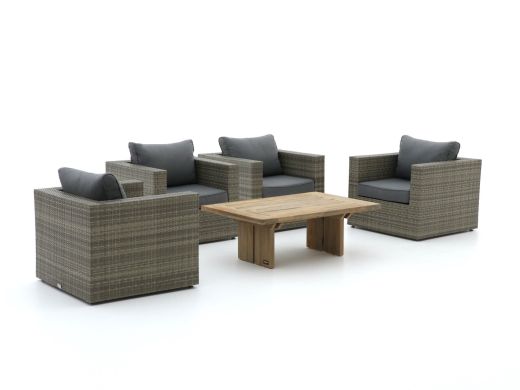 Forza Barolo/ROUGH-L stoel loungeset 5-delig