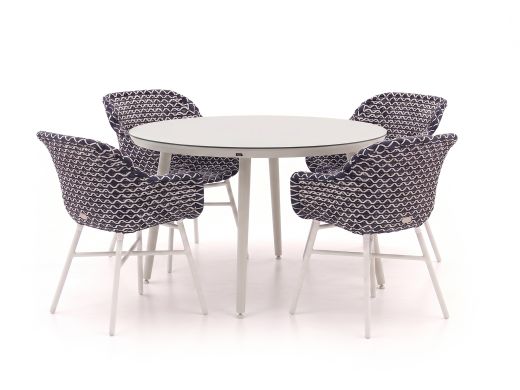Hartman Delphine/Sophie Studio ø128cm dining tuinset 5-delig