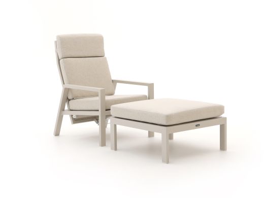 Manifesto Alzano lounge tuinstoel verstelbaar met voetenbank