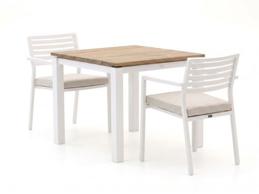 Bellagio Rumo/Lagundo 90cm dining tuinset 3-delig stapelbaar