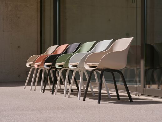 Hartman Le Soleil Element dining tuinstoel - Taupe - Naturel - Bruin - Kunststof